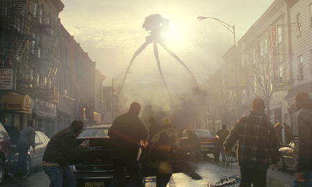 the war of the worlds aliens. I finally saw War of the